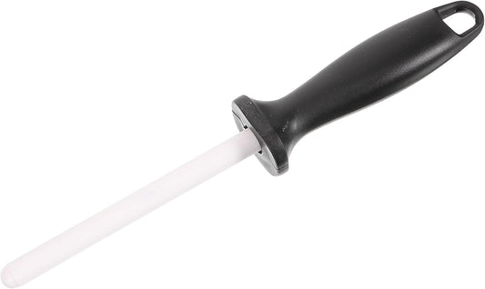 Professional Cutter Sharpener Stone Ergonomic Sharpening Tool for Kitchen Knives Scissors Shears Ceramic Honing Rod Comfortable Handle Safe and Reusable