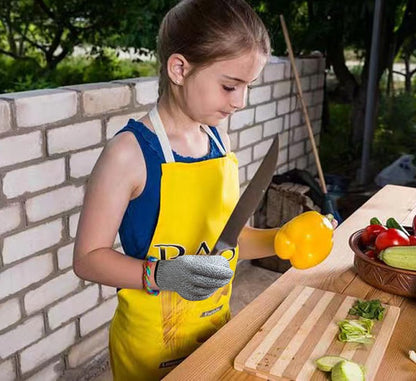 Cutting Gloves, 2 Pairs of Cut Resistant Gloves Food Grade, Cut Resistant Gloves for Kitchen, Oyster Shucking, Fish Fillet Processing, Carving Wood and Gardening(Medium-Grey)