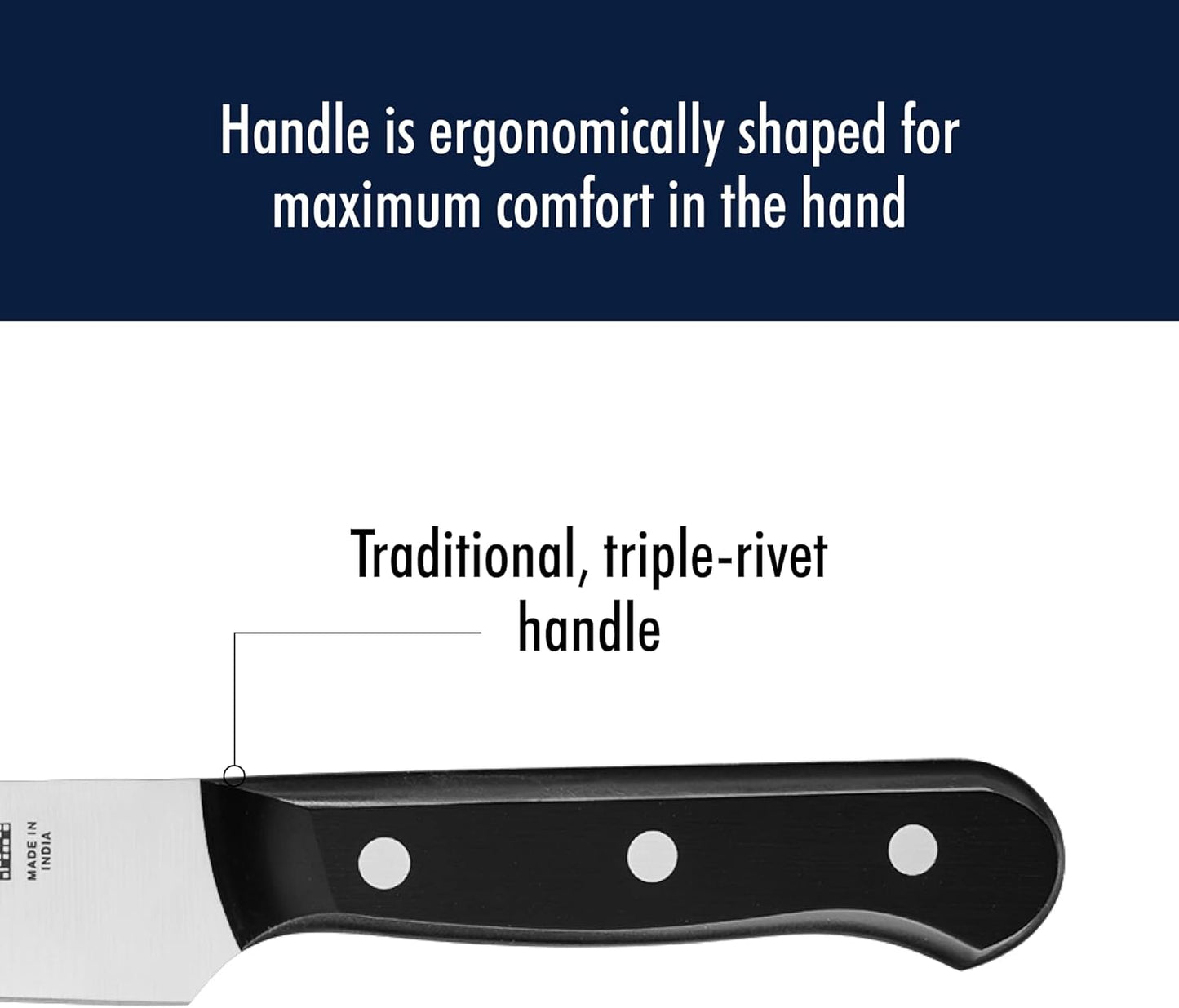 Solution Razor-Sharp 8-inch Carving Knife, German Engineered Informed by 100+ Years of Mastery