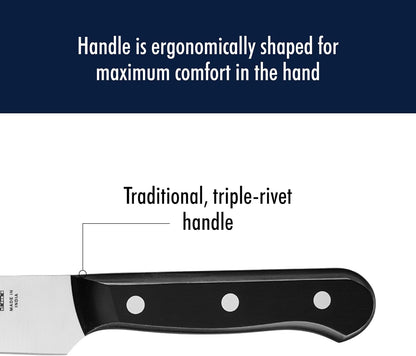 Solution Razor-Sharp 8-inch Carving Knife, German Engineered Informed by 100+ Years of Mastery