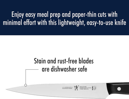 Solution Razor-Sharp 8-inch Carving Knife, German Engineered Informed by 100+ Years of Mastery