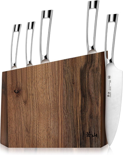 Cangshan N1 Series 59205 6-Piece German Steel Forged Knife Block Set, Oprah's Favorite Things 2017