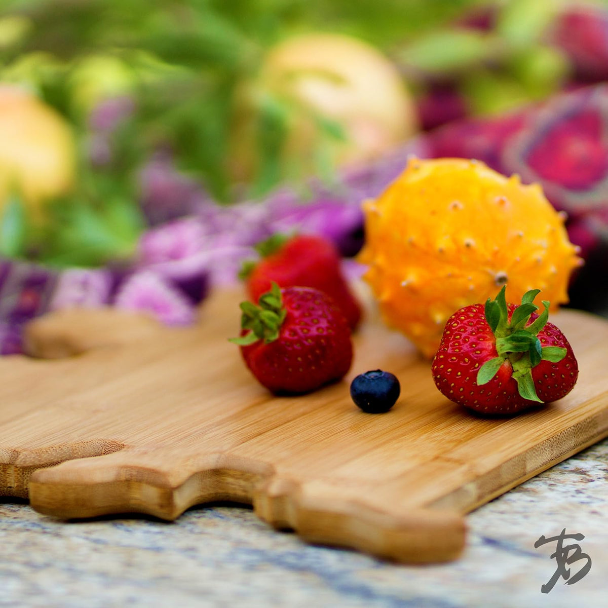 Oklahoma State Shaped Bamboo Serving and Cutting Board | State charcuterie board with natural bamboo grain. Knife-friendly surface for food prep. Hang tie for wall display.