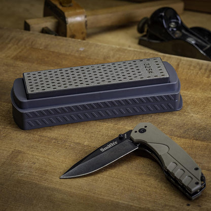 Smiths 6 in Dual Grit Medium Diamond Stone