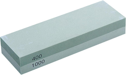 Knife Sharpening Wet Stone Dual Sided 600/1500 Grit Blue & Yellow Whetstone Sharpening Stone with Non-Slip Rubber Base for Kitchen, Hunting, and Pocket Knives or Blades 600/1500Mesh