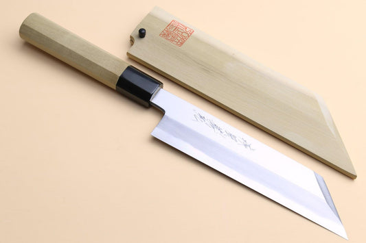 Yoshihiro Kasumi Shiroko Kenmuki Japanese Utility Chef’s Knife 7”(180mm)