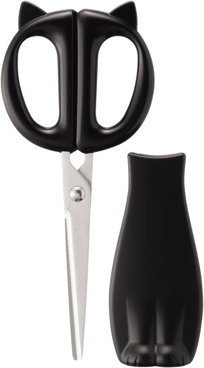 Corporation DH2721 Kitchen Scissors, Nyammy with Case, Made in Japan