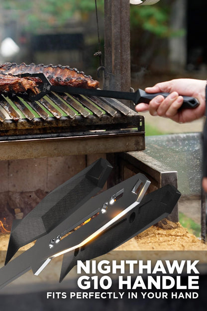 BBQ Trident Carving Set - Knife & Fork
