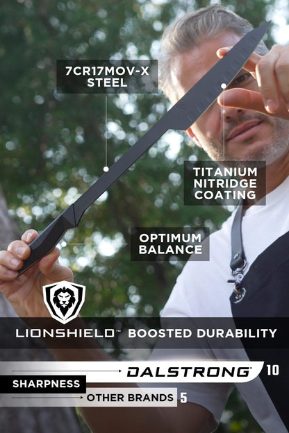 BBQ Trident Carving Set - Knife & Fork