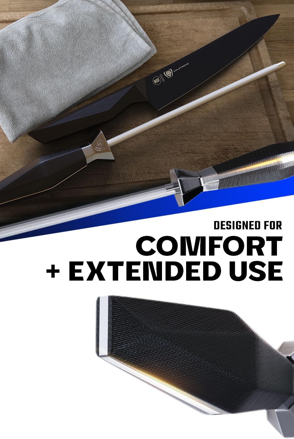 BBQ Trident Carving Set - Knife & Fork