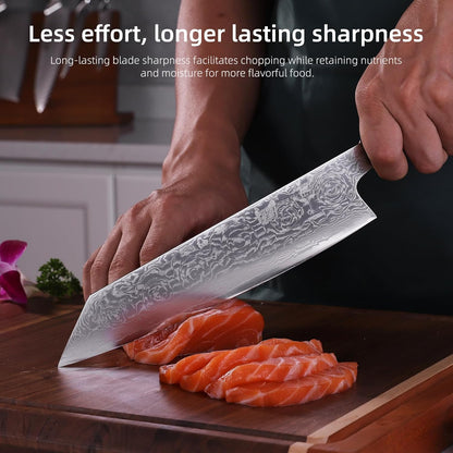 Boning Knife 5.5 Inch, Sharp Trimming & Fillet Knife for Meat, Brisket & Fish, Japanese Style (BLACK-ROSE Series)