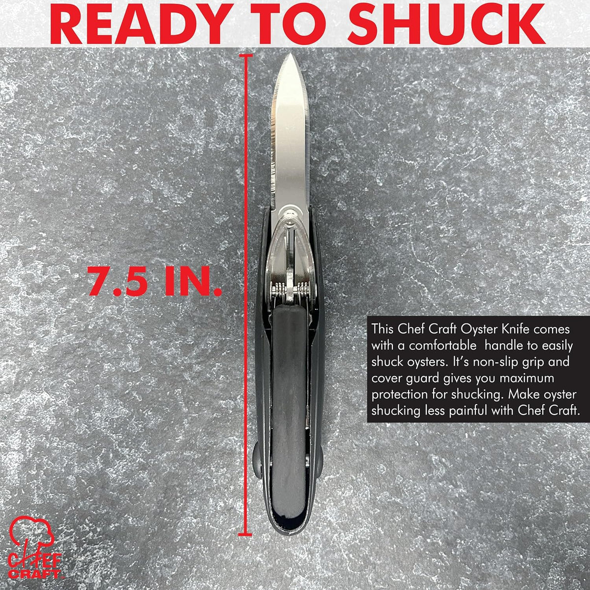 Safety Oyster Knife