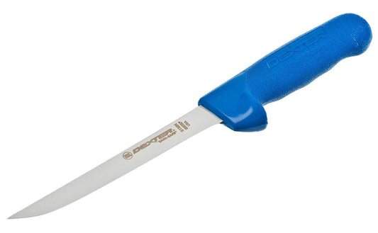 6-Inch Narrow Boning Knife, Blue Handle