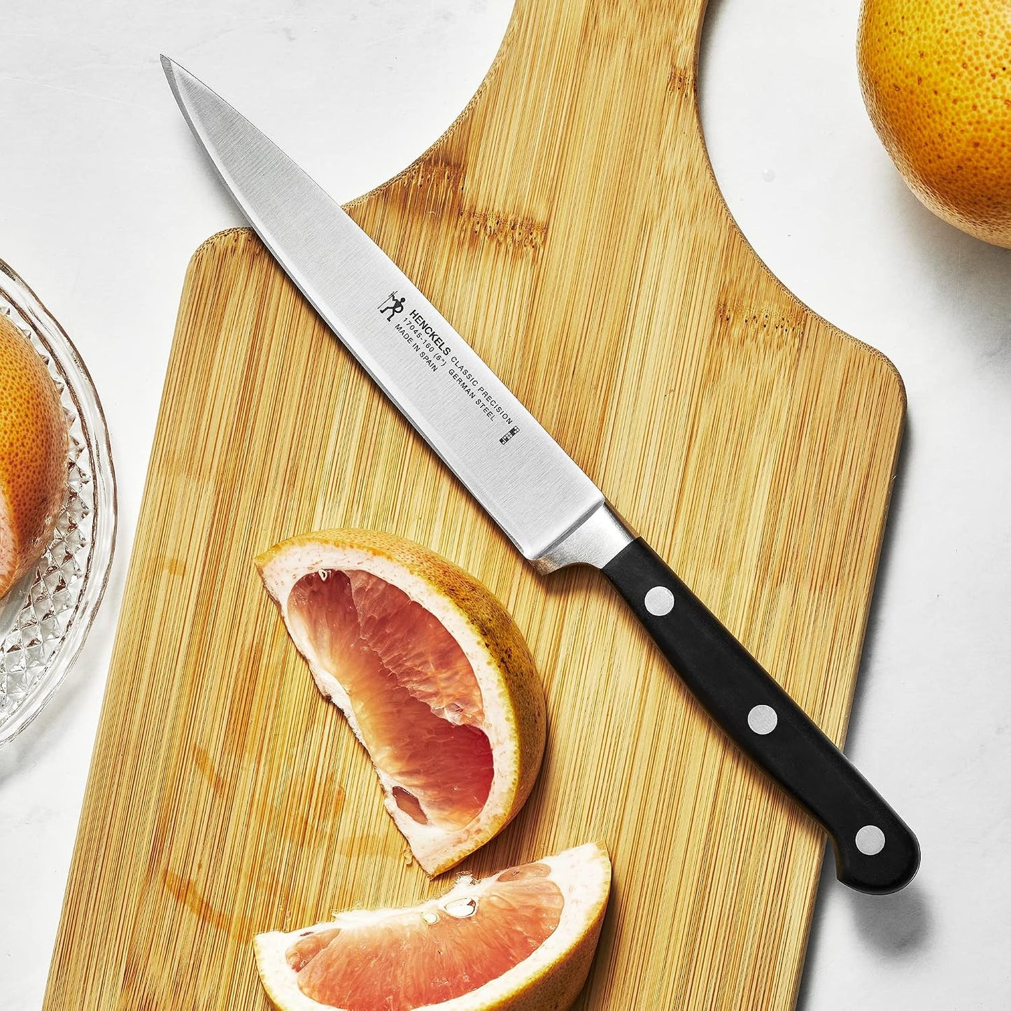 Silvercap Razor-Sharp 6-inch Utility Knife, Tomato Knife, German Engineered Informed by 100+ Years of Mastery