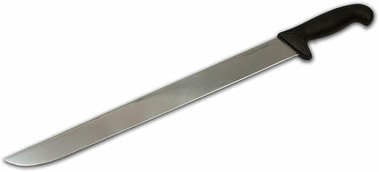 Columbia Cutlery 15in Black Gyro Knife. Great for Large Meat cuts like Kebab, Tacos Al Pastor, and Shawarma (Single Black Gyro Knife)