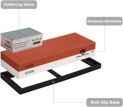 Sharpening Stone Set Sharpener Flattening Stone for Polishing Knife