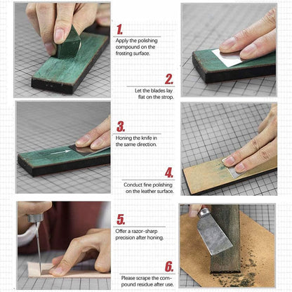 Sharpening Stone Set Sharpener Flattening Stone for Polishing Knife