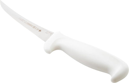 5600 series curved semi-stiff boning knife, 6 inch white