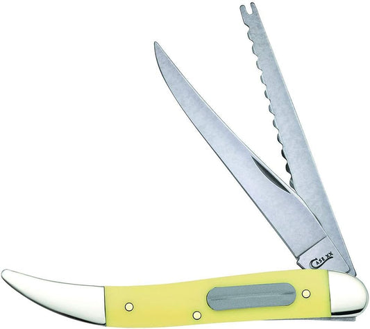 Case Yellow Fishing Pocket Knife