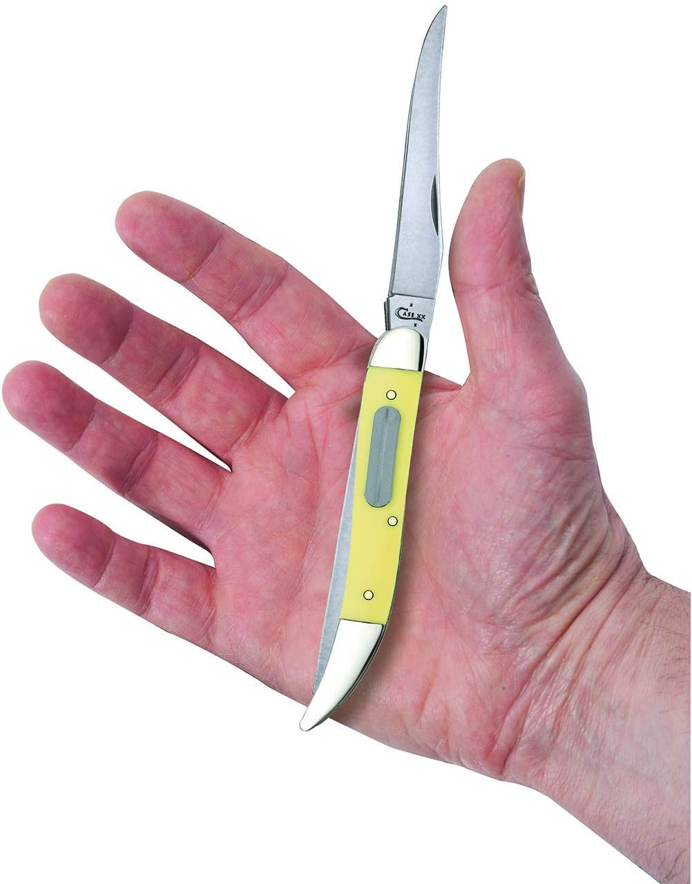 Case Yellow Fishing Pocket Knife