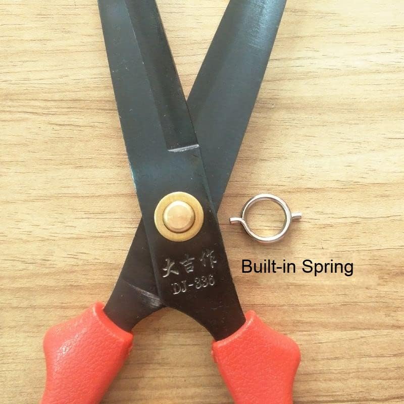 5 Pack Poultry Shears Spring Replacement Kitchen Shears Springs Loaded Ring Parts for Heavy Duty Kitchen Scissors Meat Shears (Wire1.8mm / OD15mm / ID12MM)