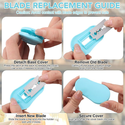 Magnetic Bread Lame with Extractable Blade - 20 Razor Blades,Dough Scoring Tool for Sourdough Breads baking & Bread Making Tools