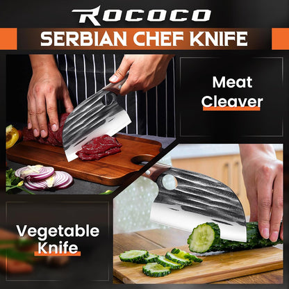 Effort Saving Meat Cleaver - Bronze Easy Handle Chef Knife