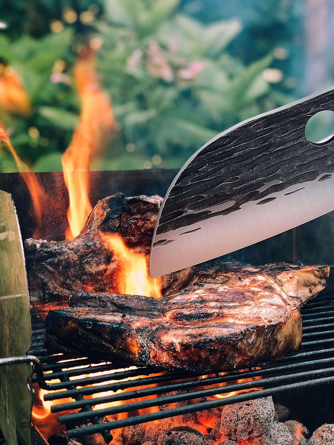 Effort Saving Meat Cleaver - Bronze Easy Handle Chef Knife