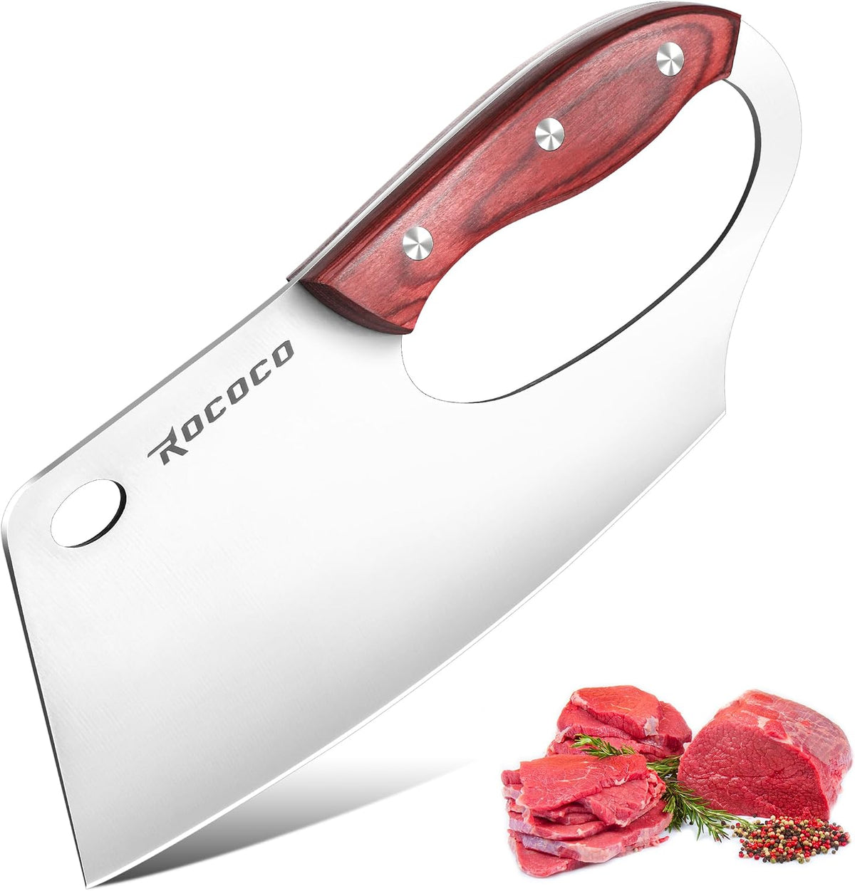 Effort Saving Meat Cleaver - Bronze Easy Handle Chef Knife