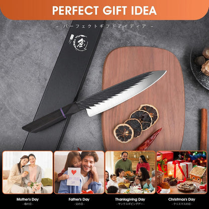 Effort Saving Meat Cleaver - Bronze Easy Handle Chef Knife