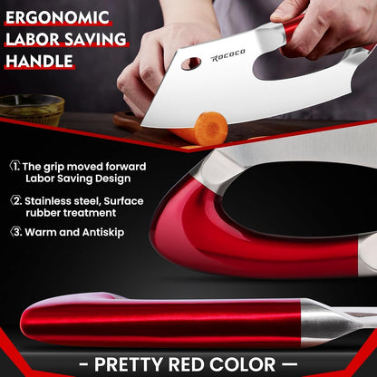 Effort Saving Meat Cleaver - Bronze Easy Handle Chef Knife