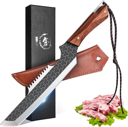 Effort Saving Meat Cleaver - Bronze Easy Handle Chef Knife