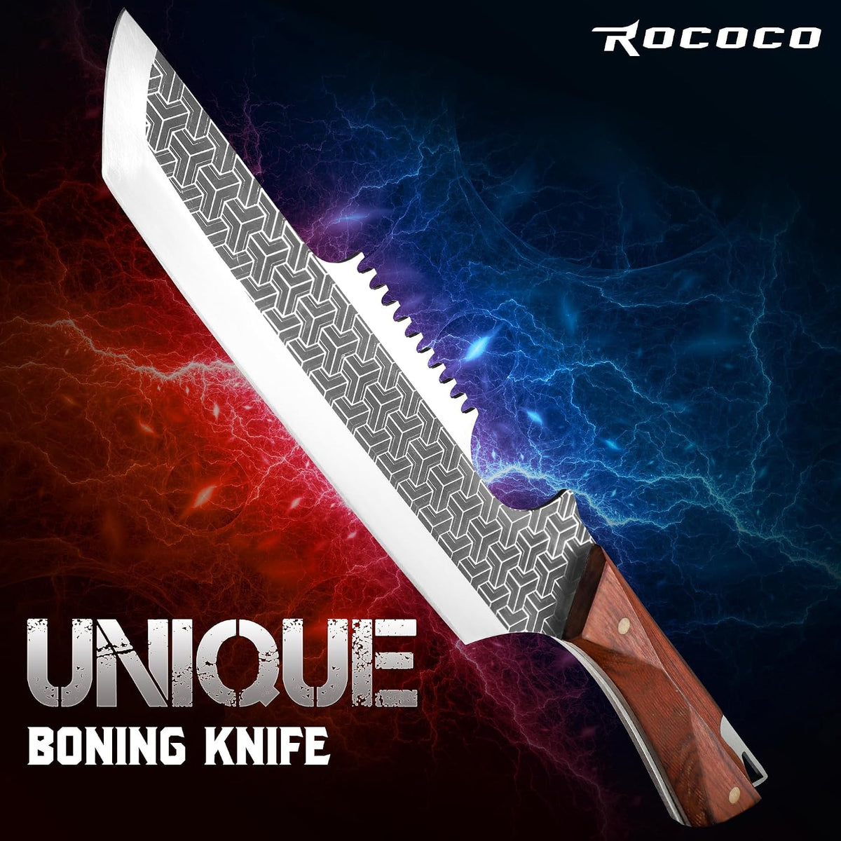 Effort Saving Meat Cleaver - Bronze Easy Handle Chef Knife