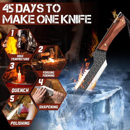 Effort Saving Meat Cleaver - Bronze Easy Handle Chef Knife