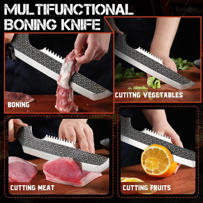 Effort Saving Meat Cleaver - Bronze Easy Handle Chef Knife