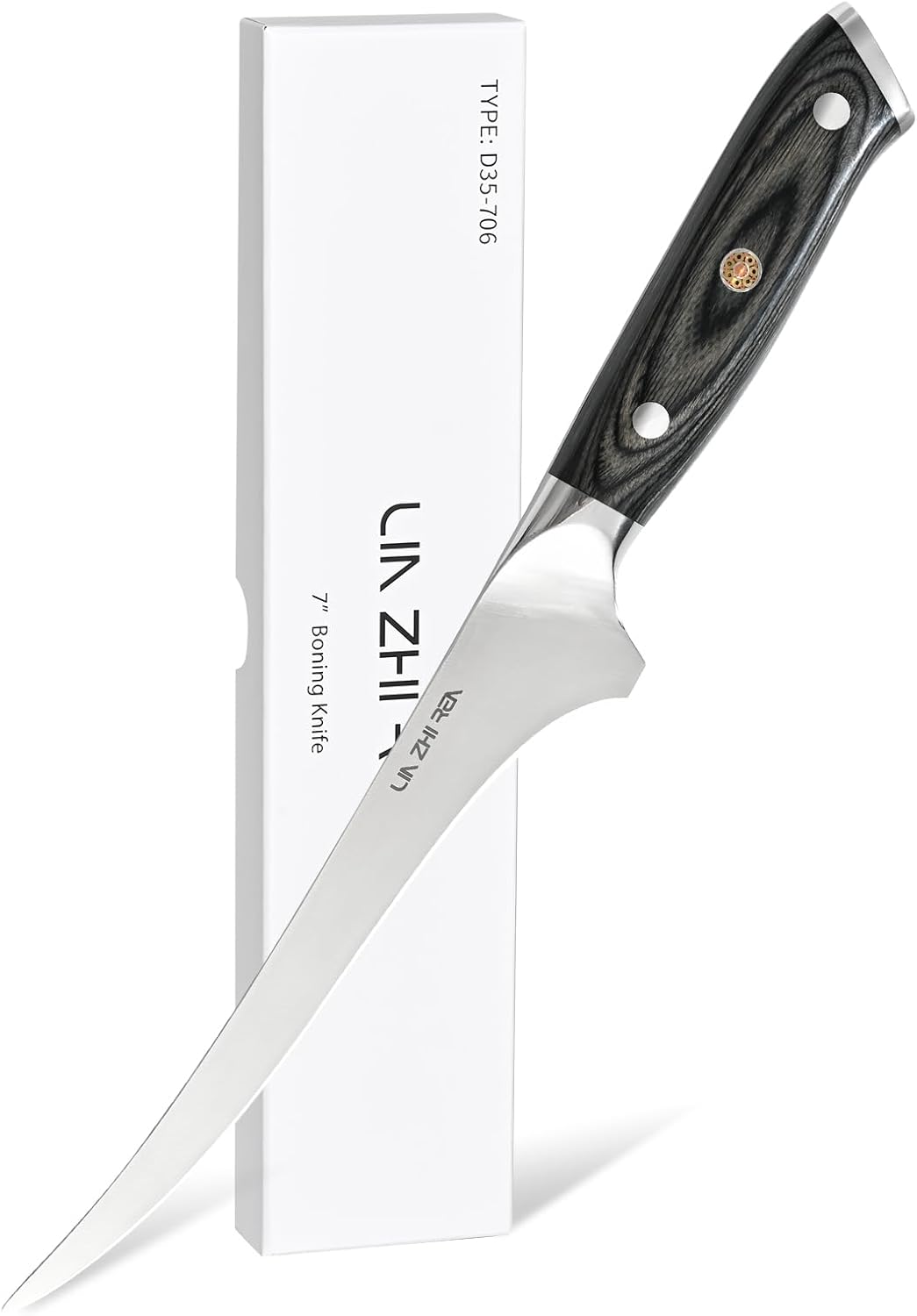 Carving Knife – 12" Premium Brisket Knife for Cutting Smoked Meat, BBQ & Roast Turkey – Razor Sharp German Steel