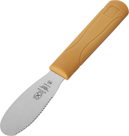 Millennia Wavy Edge Spreader, 3.5 Inch Blade, Black Handle