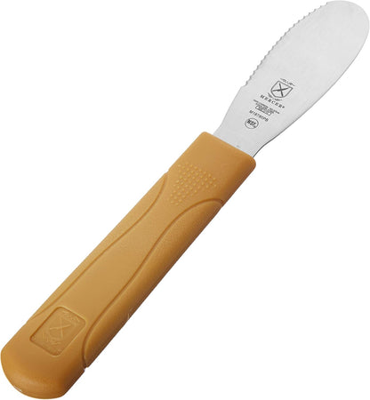 Millennia Wavy Edge Spreader, 3.5 Inch Blade, Black Handle