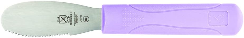 Millennia Wavy Edge Spreader, 3.5 Inch Blade, Black Handle