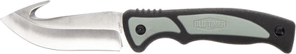 Trail Boss Fillet Knife 7.5in with Stainless Steel Fixed Blade, Full Tang Construction, Ergonomic Handle, TPE Non-Slip Grip, and Custom Molded Sheath for Fishing, Filleting, and Outdoors