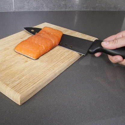 Non Stick Sushi Knife - The Original 8 inch Stainless Steel Non Stick Multipurpose Chef Knife