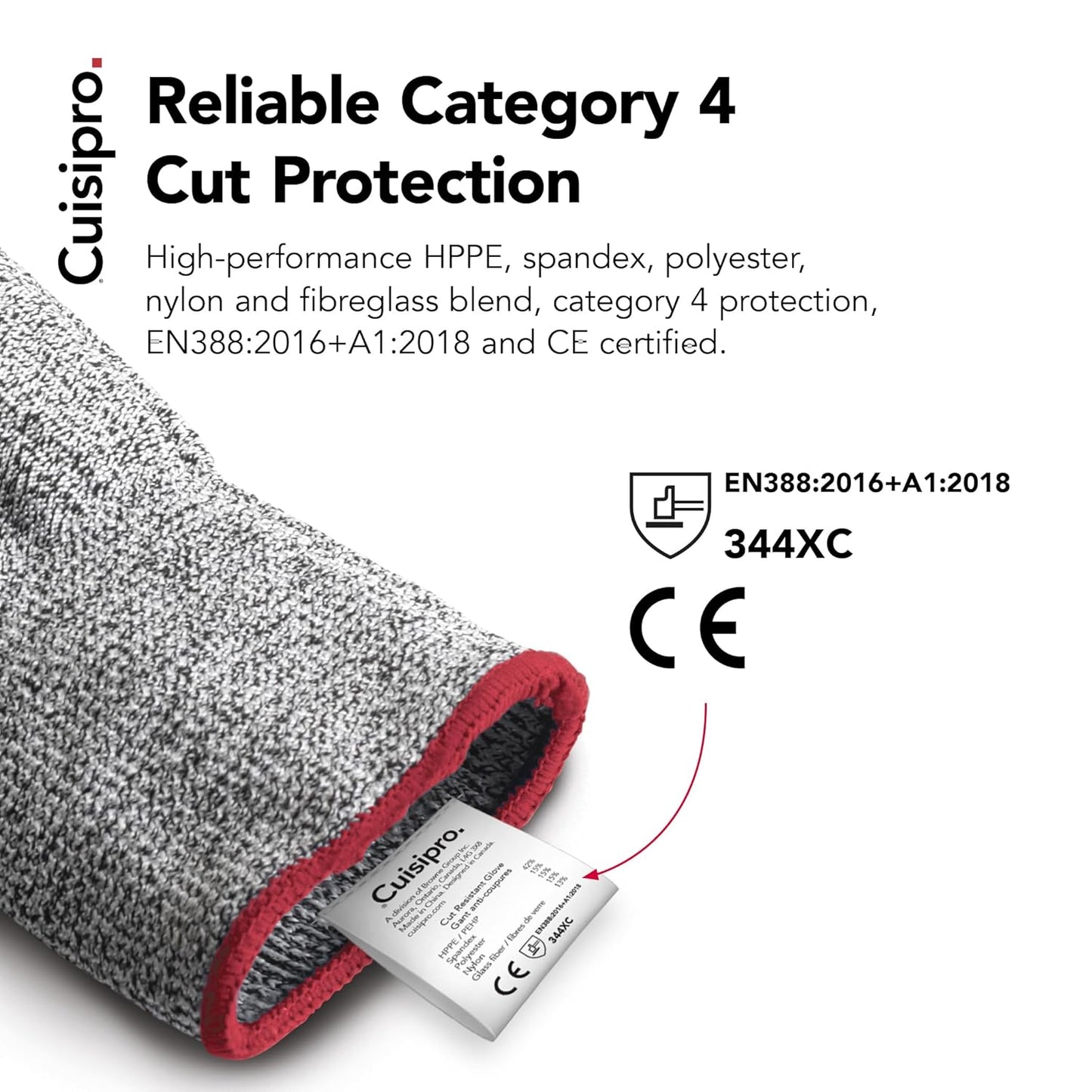 Cut Resistant Glove, Gray