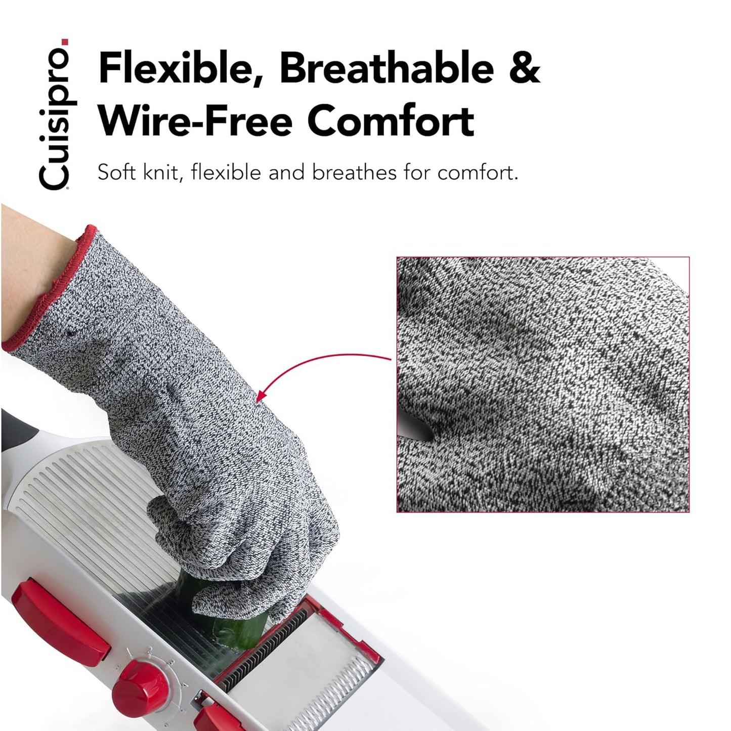 Cut Resistant Glove, Gray