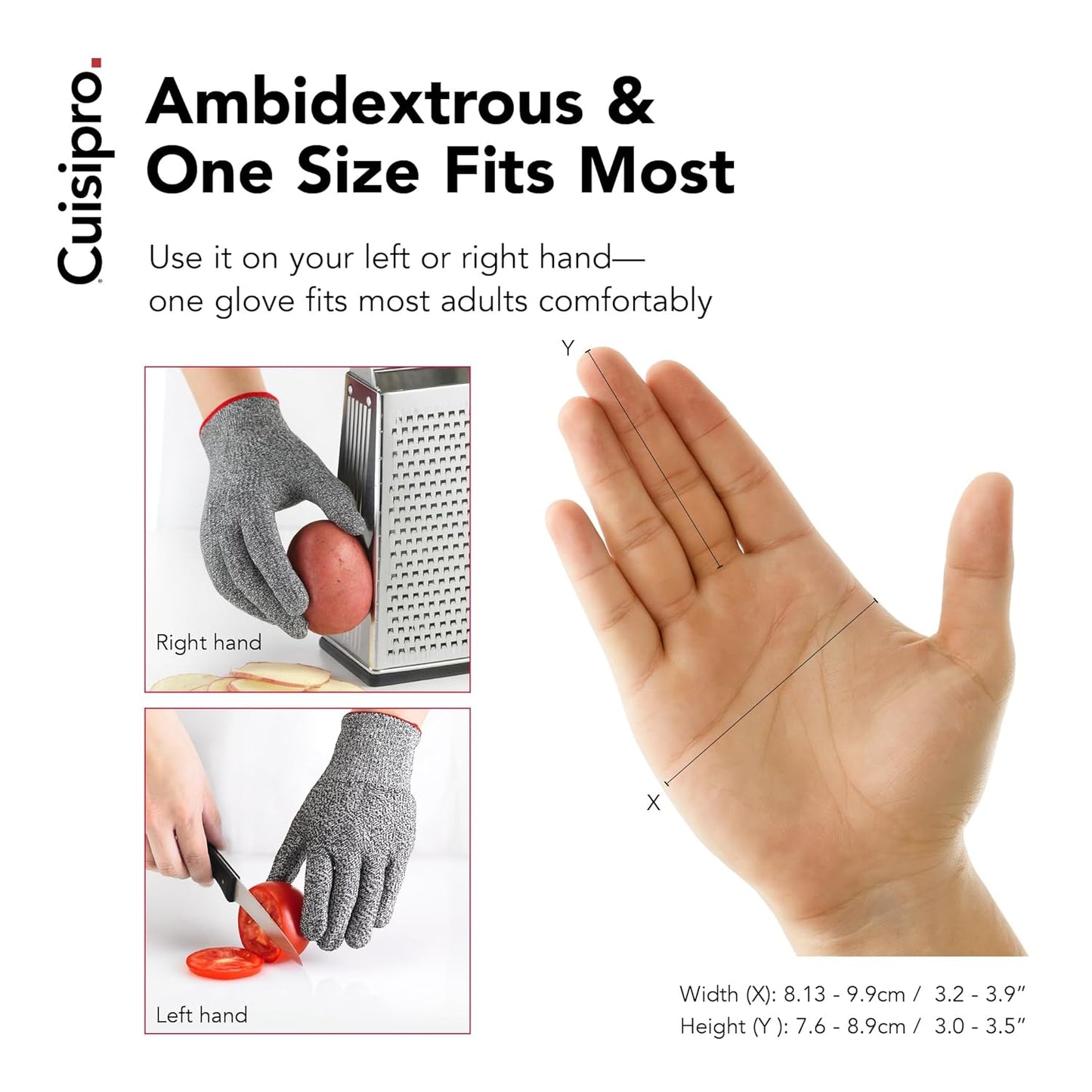 Cut Resistant Glove, Gray