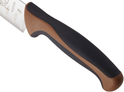 Millennia Colors Stainless Steel Bread Knife 10-Inch Wavy Edge Wide, Gray - Colors B