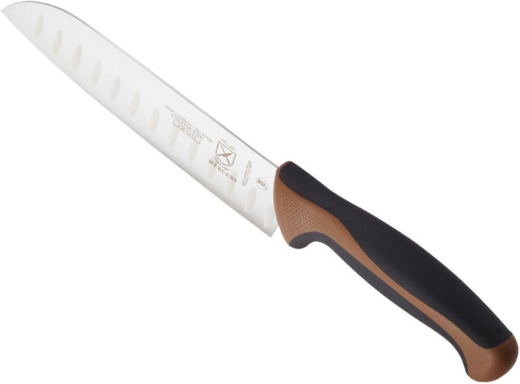 Millennia Colors Stainless Steel Bread Knife 10-Inch Wavy Edge Wide, Gray - Colors B