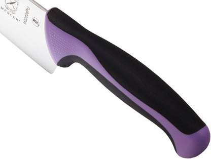 Millennia Colors Stainless Steel Bread Knife 10-Inch Wavy Edge Wide, Gray - Colors B