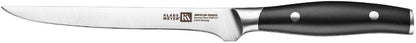 Arcelor 6 inch Boning Knife High Carbon Exclusive German Steel Fish Knife for Meat Cutting Trimming with Full Tang Ergonomic Handle