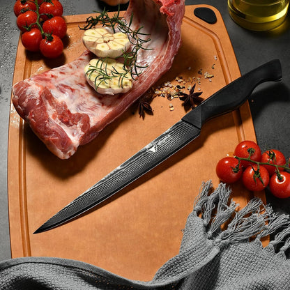 aisyoko Santoku Knife 5" inches-Japan 8C Super Steel 67 Layer Damascus Steel-Sharp Kitchen Knife-Full Tang ABS Anti-Skid Handle utility knife Cooking Knife with Luxury Gift Box