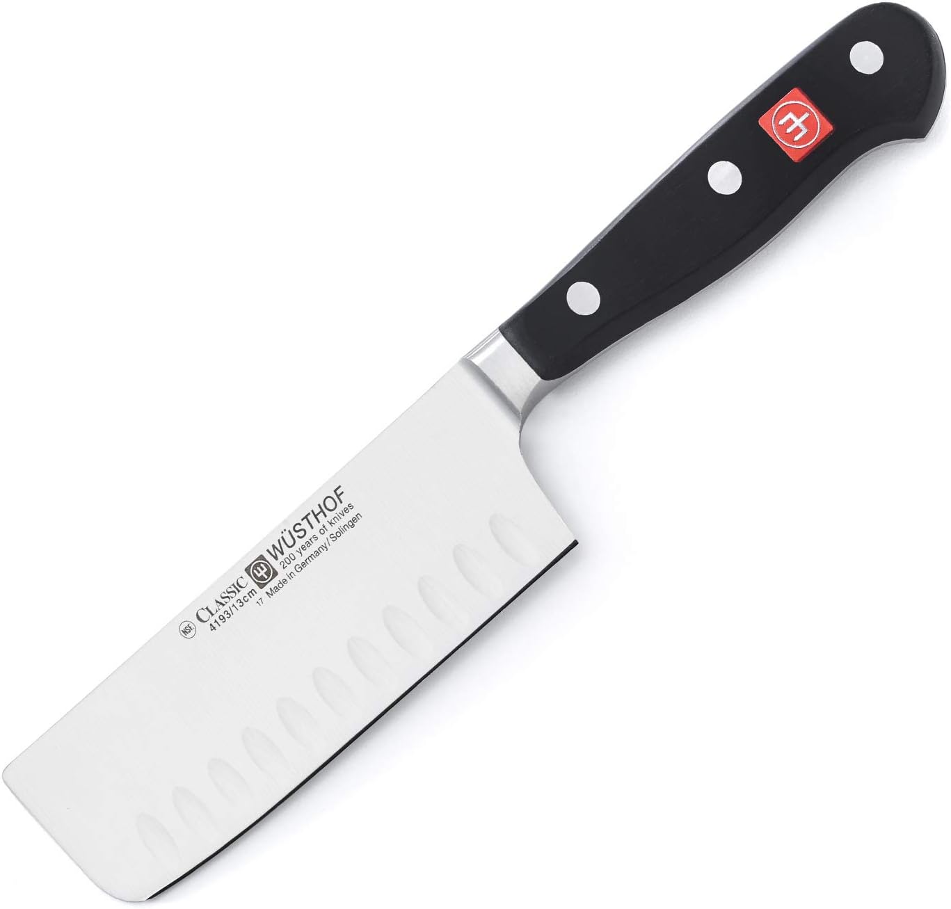 WÜSTHOF Classic 7" Nakiri Knife, Black